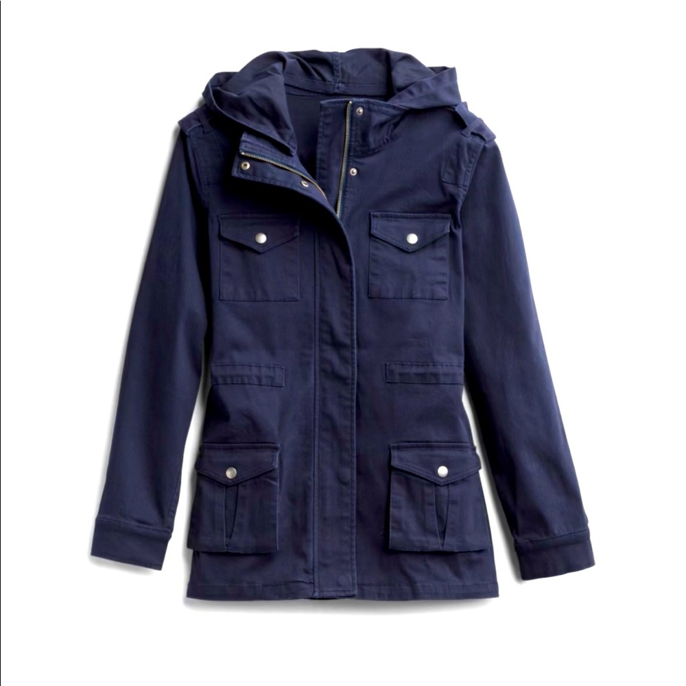 NWT MARKET & SPRUCE
Kathleen Cargo Jacket
S | Navy